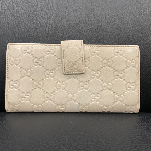 Gucci Margaux Guccissima Leather Long Wallet – Embossed GG – Chain Not Included - Picture 5 of 16